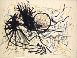 Descubre la genialidad del dripping en las obras de arte de Jackson Pollock